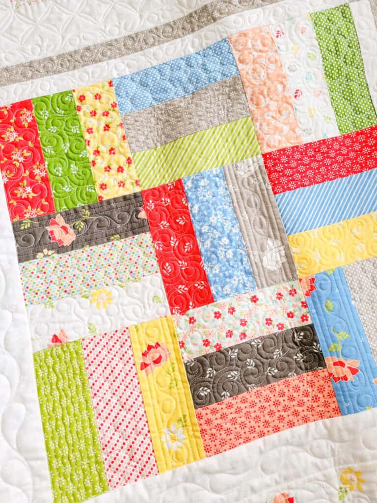 Home for the Holidays Sampler Block 8 featured by Top US Quilt Blog, A Quilting Life 