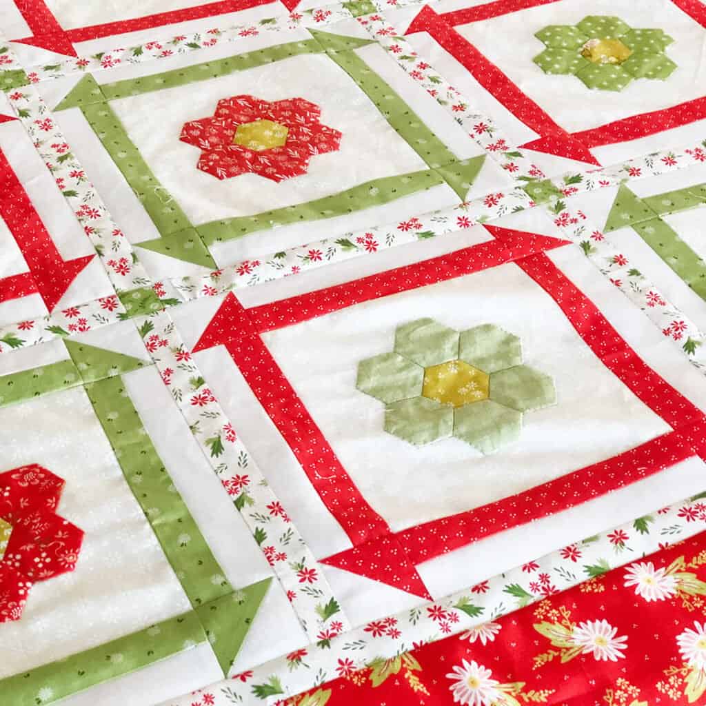 Christmas Quilt Patterns & Decorating featured by Top US Quilt Blog, A Quilting Life