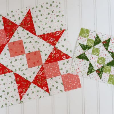 Quilt Block of the Month January 2023 featured by Top US Quilt Blog, A Quilting Life