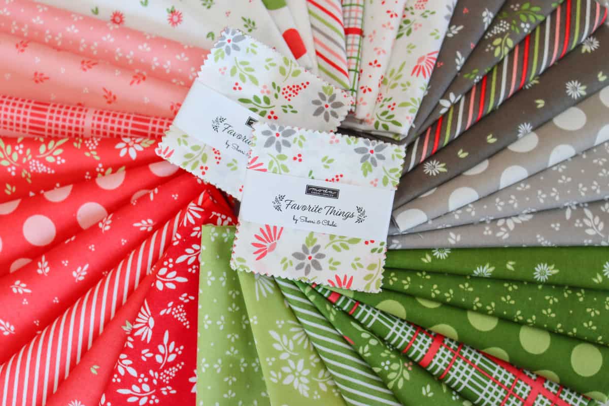 Simply Delightful + Favorite Things Bella Solids Coordinates featured by Top US Quilt Blog, A Quilting Life