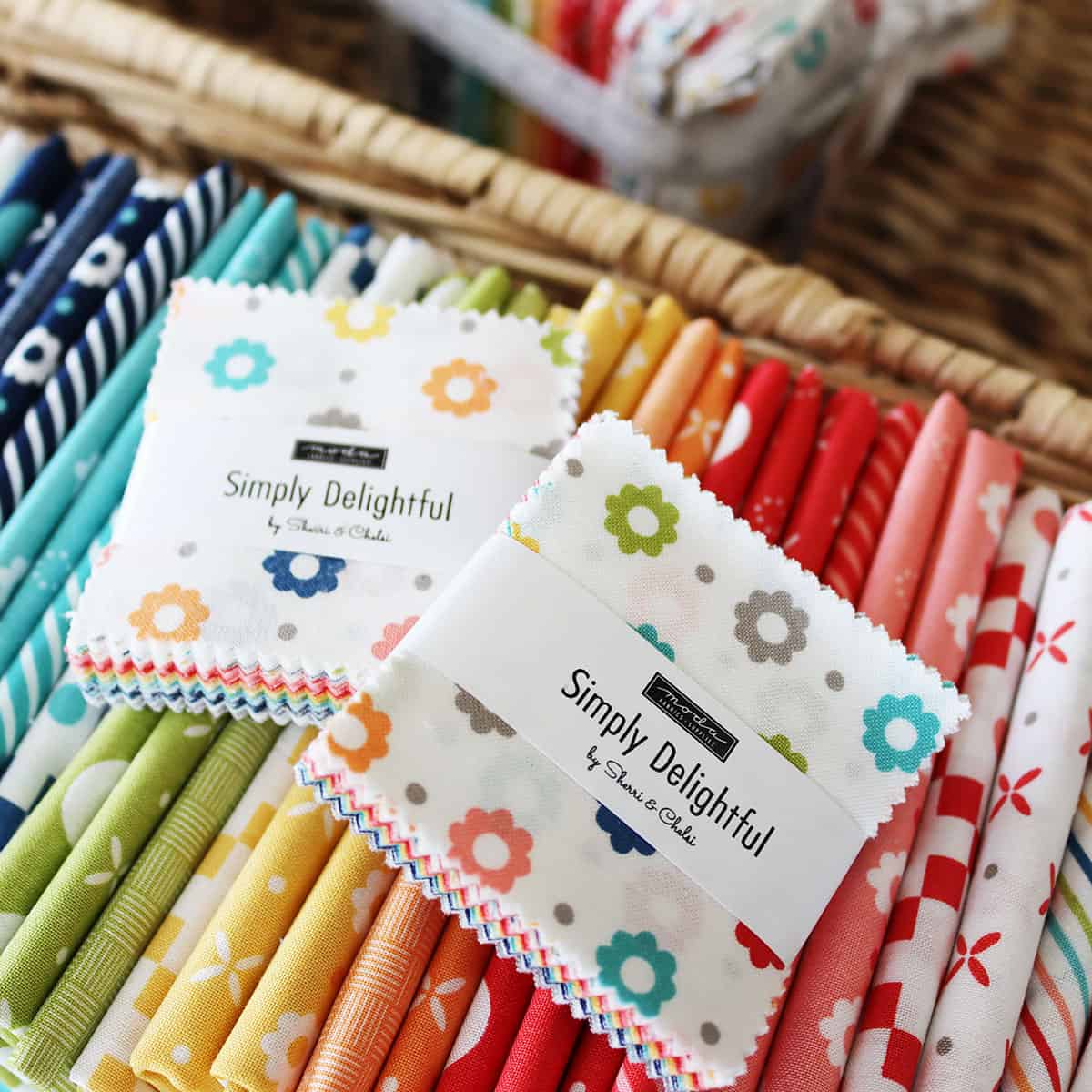 Moda Fabrics Simply Delightful | Jelly Roll