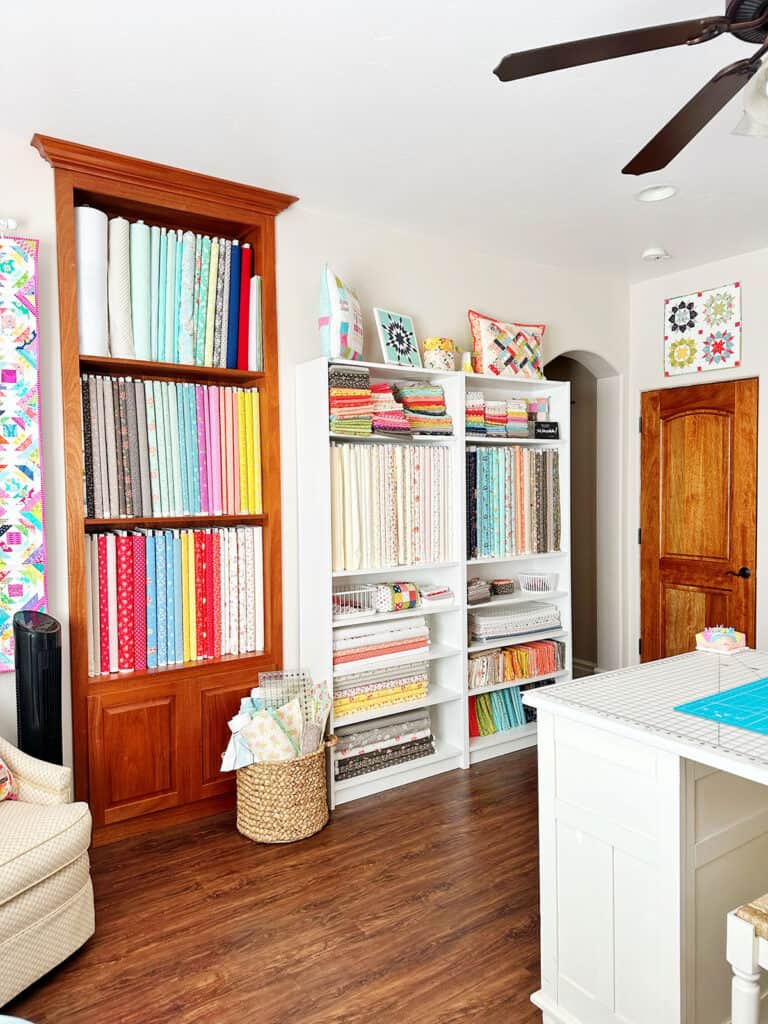 Sewing Room Ideas and Organization featured by Top US Quilt Blog, A Quilting Life