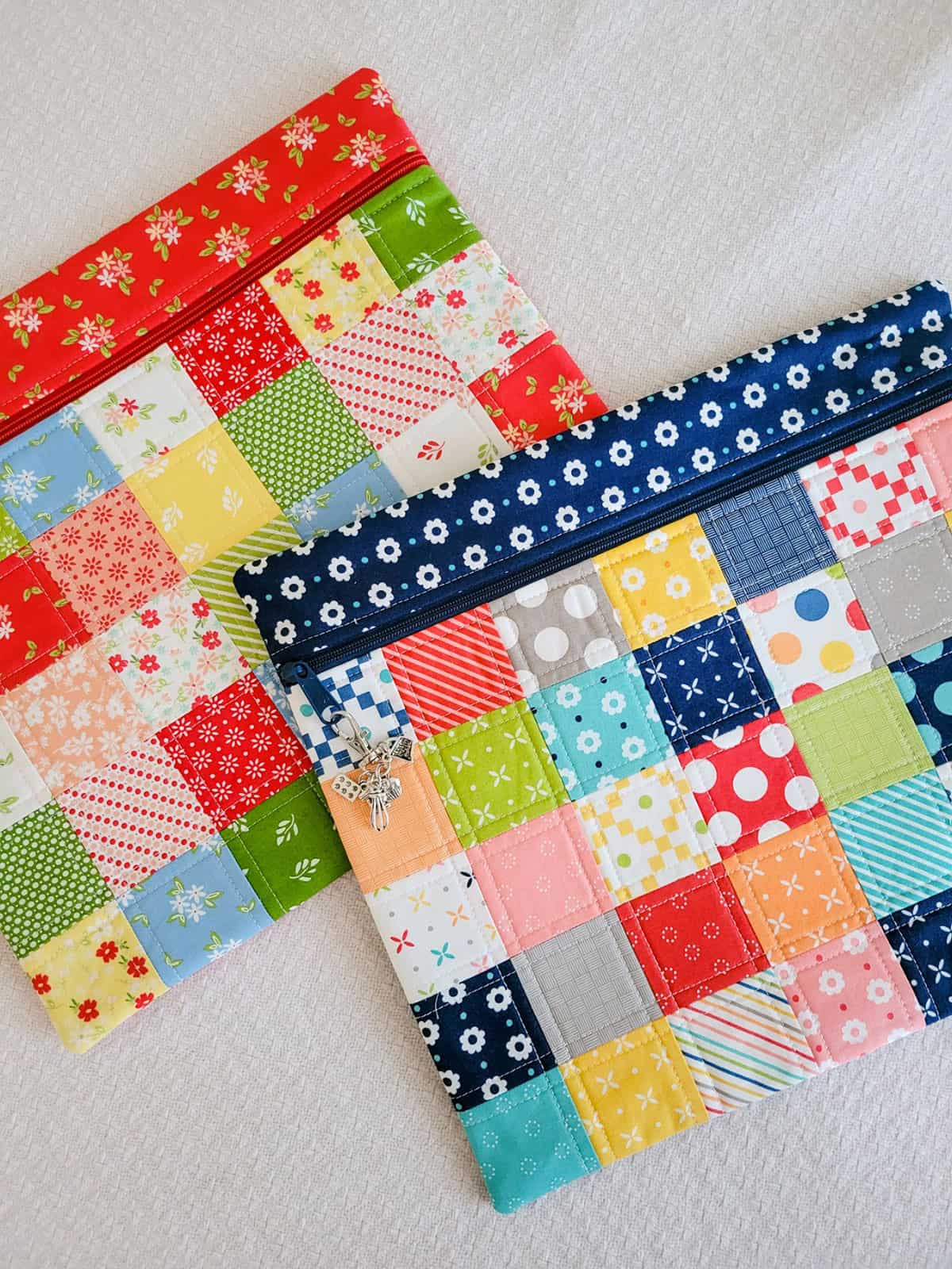 Patchwork Project Bag Tutorial - A Quilting Life