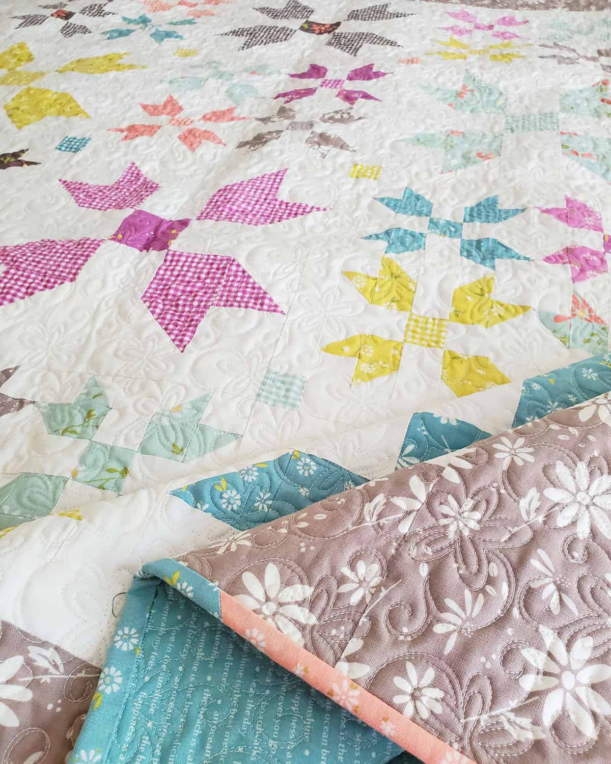 How to Piece a Quilt Backing featured by Top US Quilt Blog, A Quilting Life