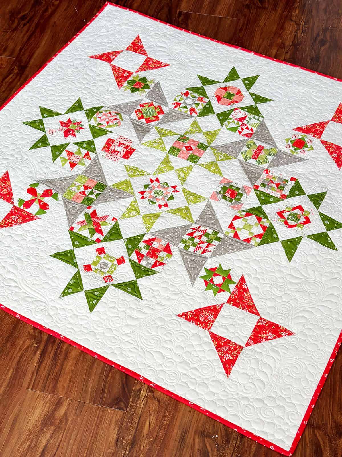 Sewcialites 2 Finishing Instructions + My Quilt featured by Top US Quilt Blog, A Quilting Life