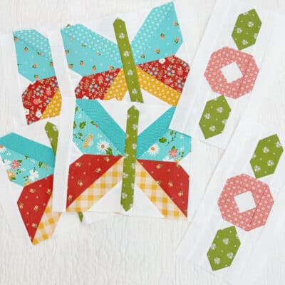 Bountiful Charity Quilt Along Release 4 featured by Top US Quilt Blog, A Quilting Life