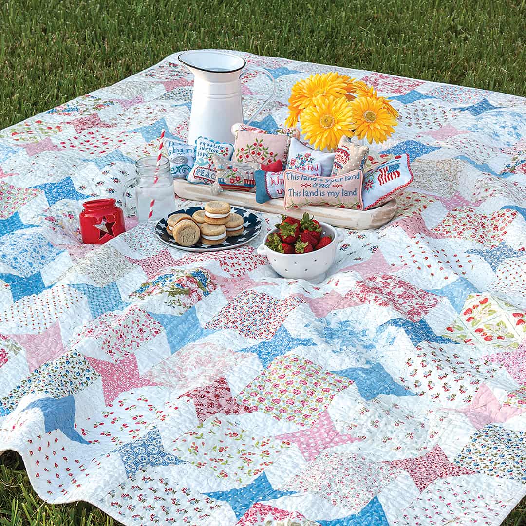 Summer Memories Trunk Show featured by Top US Quilt Blog, A Quilting Life