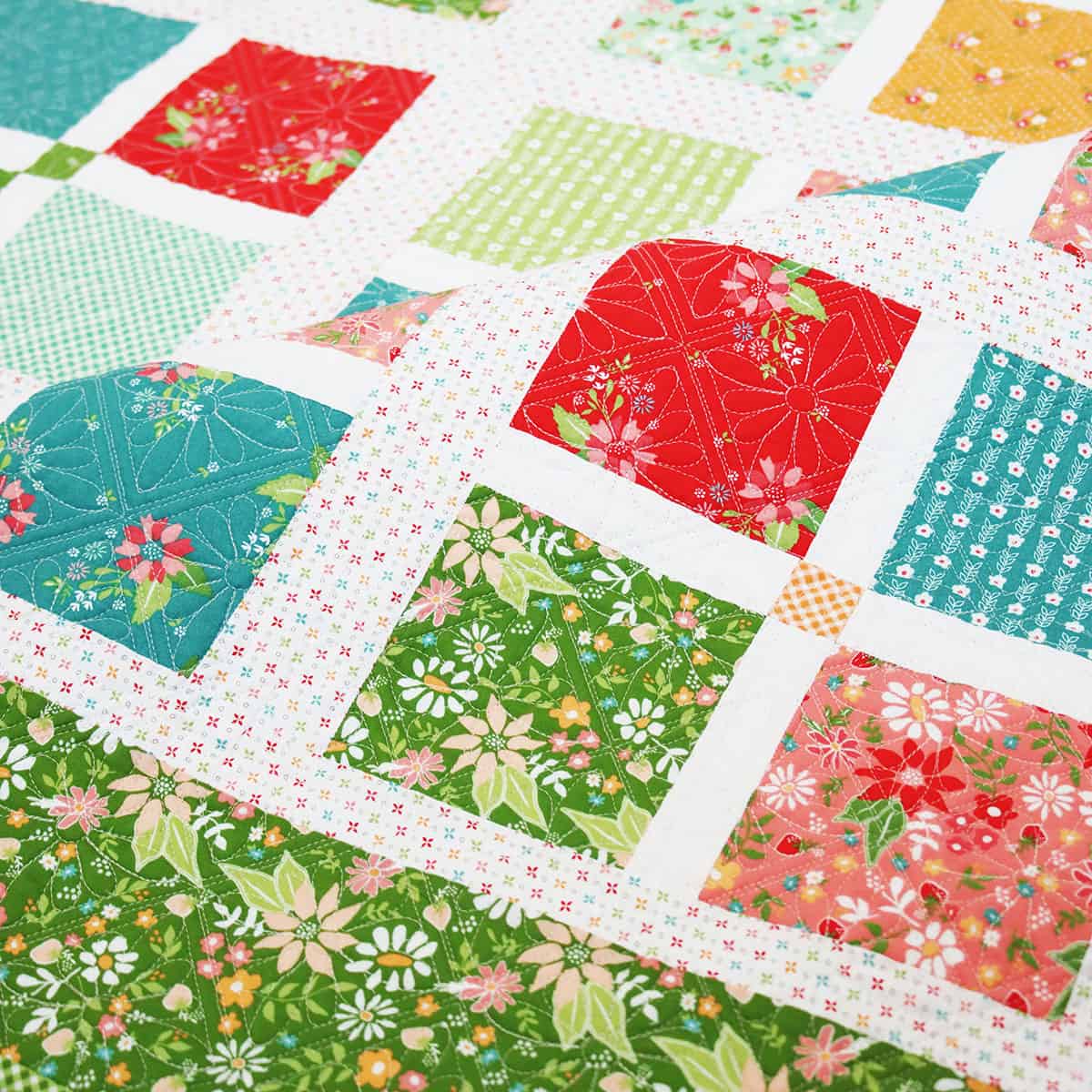 Four Square & Getaway Quilts featured by Top US Quilt Blog, A Quilting Life