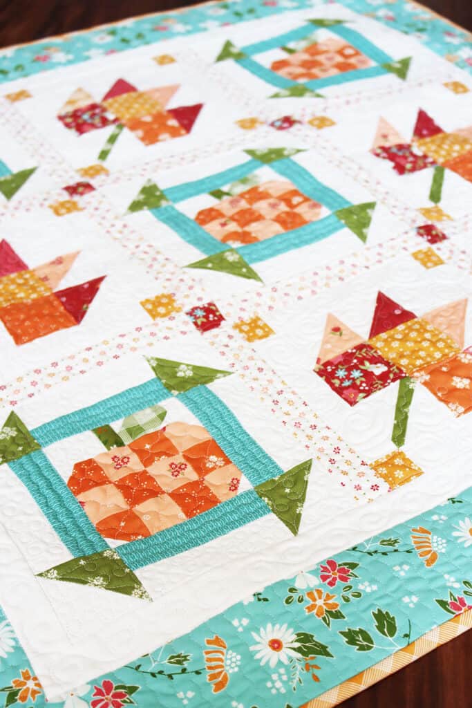 Fall Dash Wall Hanging Quilt - A Quilting Life