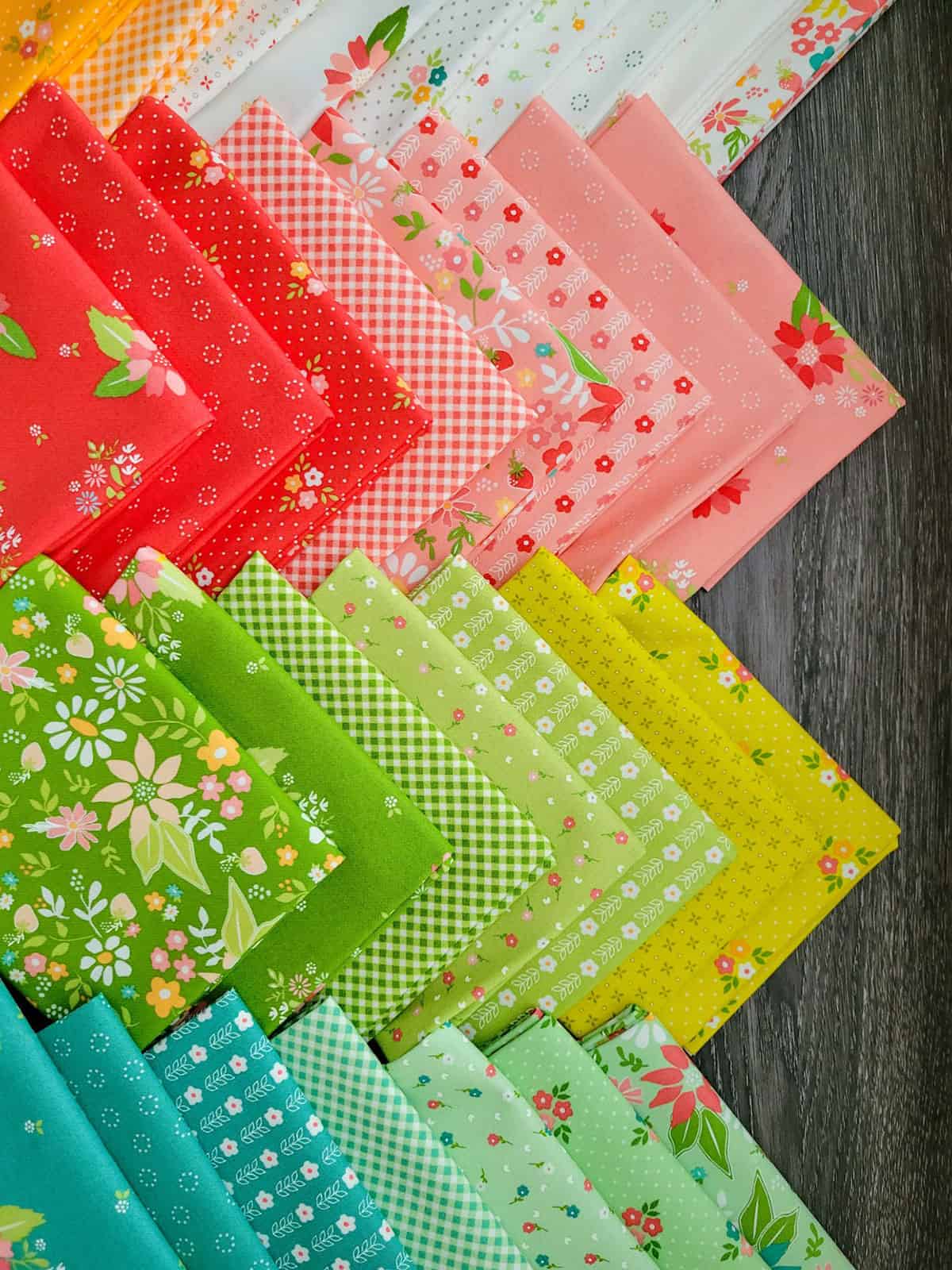 Strawberry Lemonade fabrics by Sherri McConnell & Chelsi Stratton for Moda Fabrics