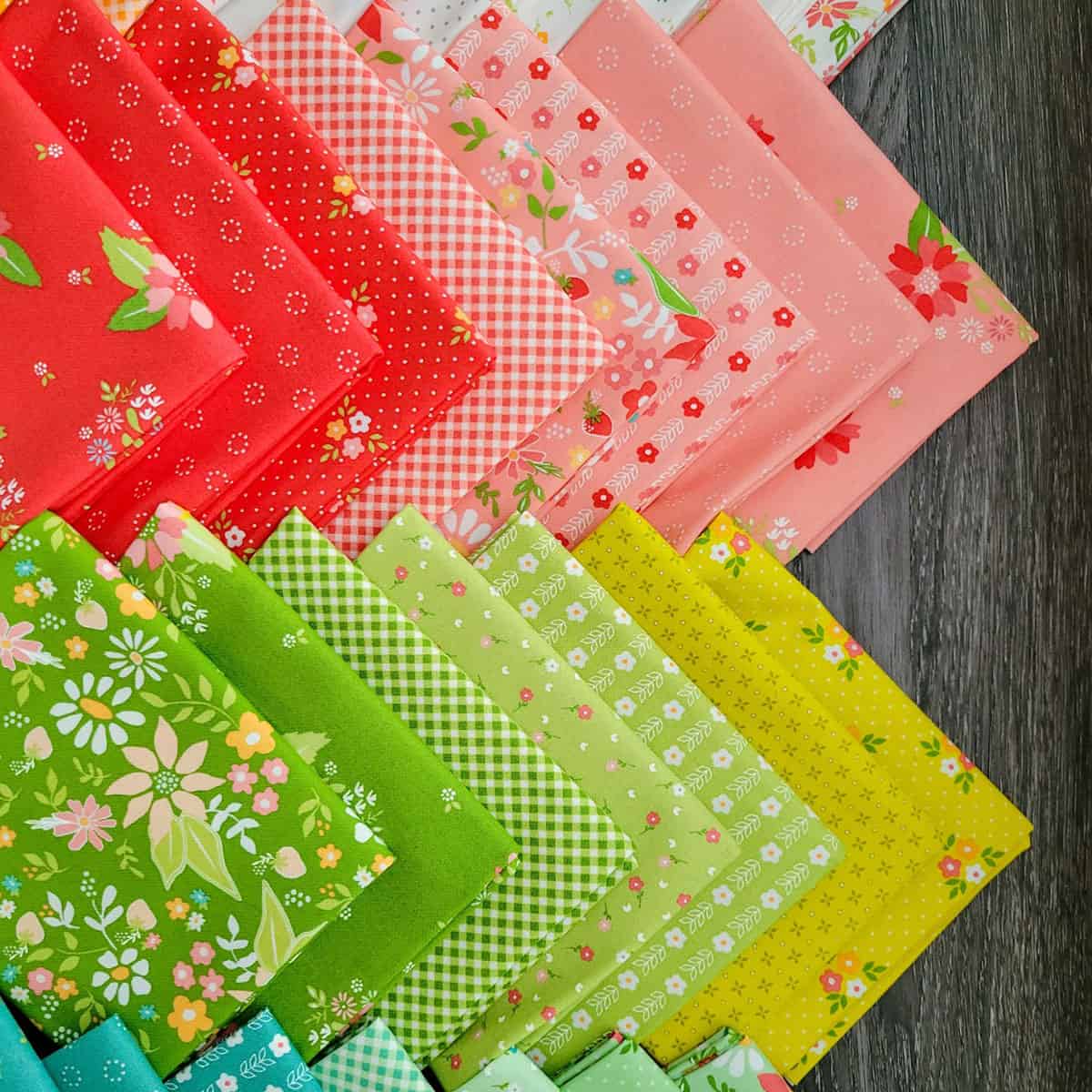 Strawberry Lemonade fabrics by Sherri McConnell & Chelsi Stratton for Moda Fabrics