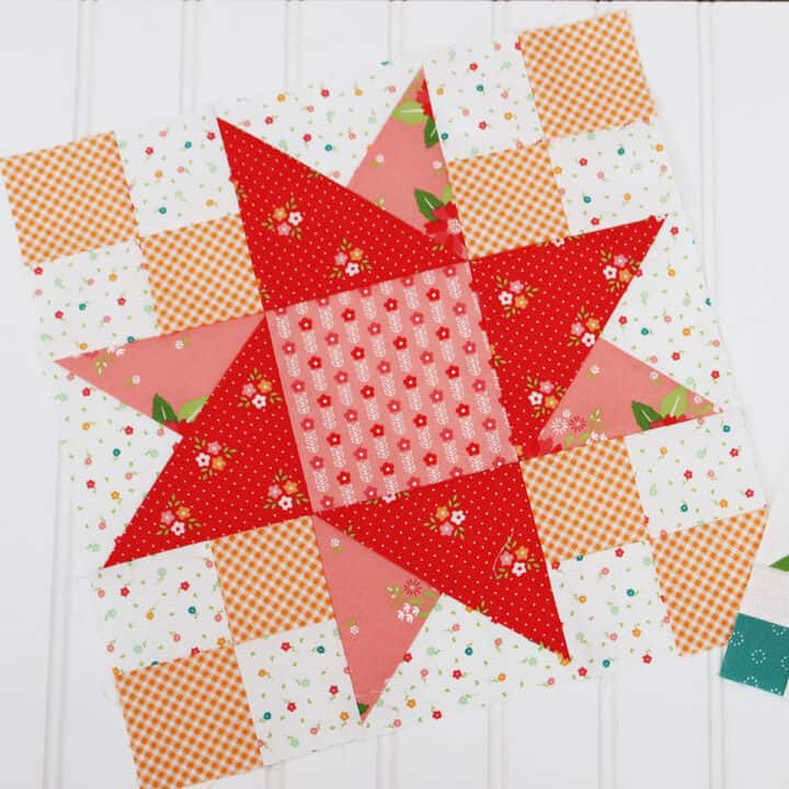 Moda Blockheads 5 Block 2 A Quilting Life