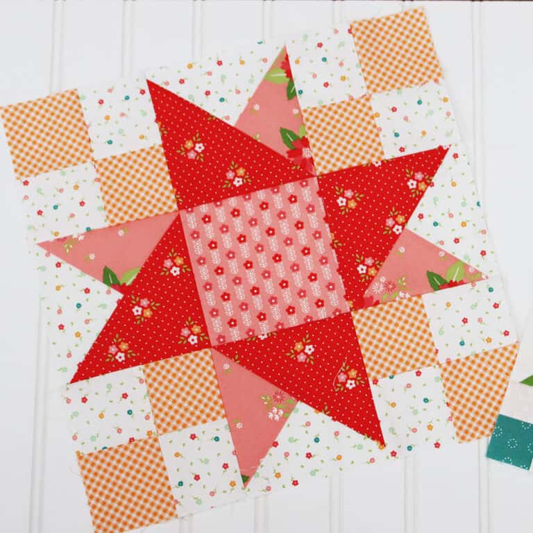 Moda Blockheads 5 Block 2 A Quilting Life