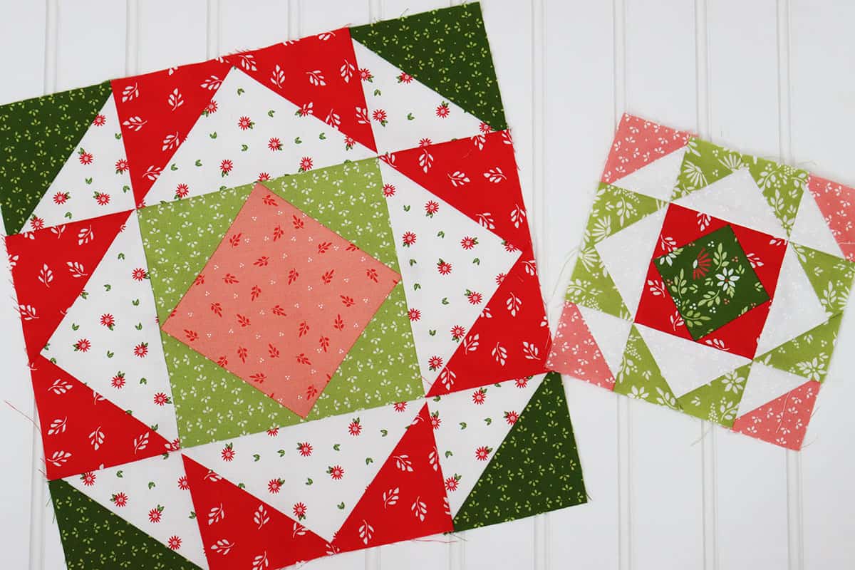 A Quilting Life Block of the Month Blocks November 2023.