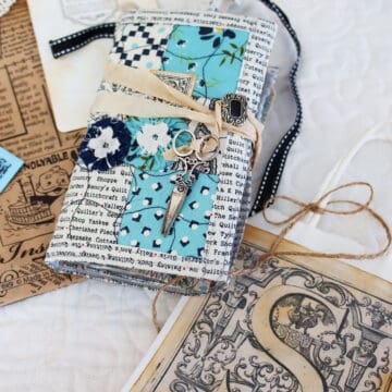Quilting and Sewing themed junk journal