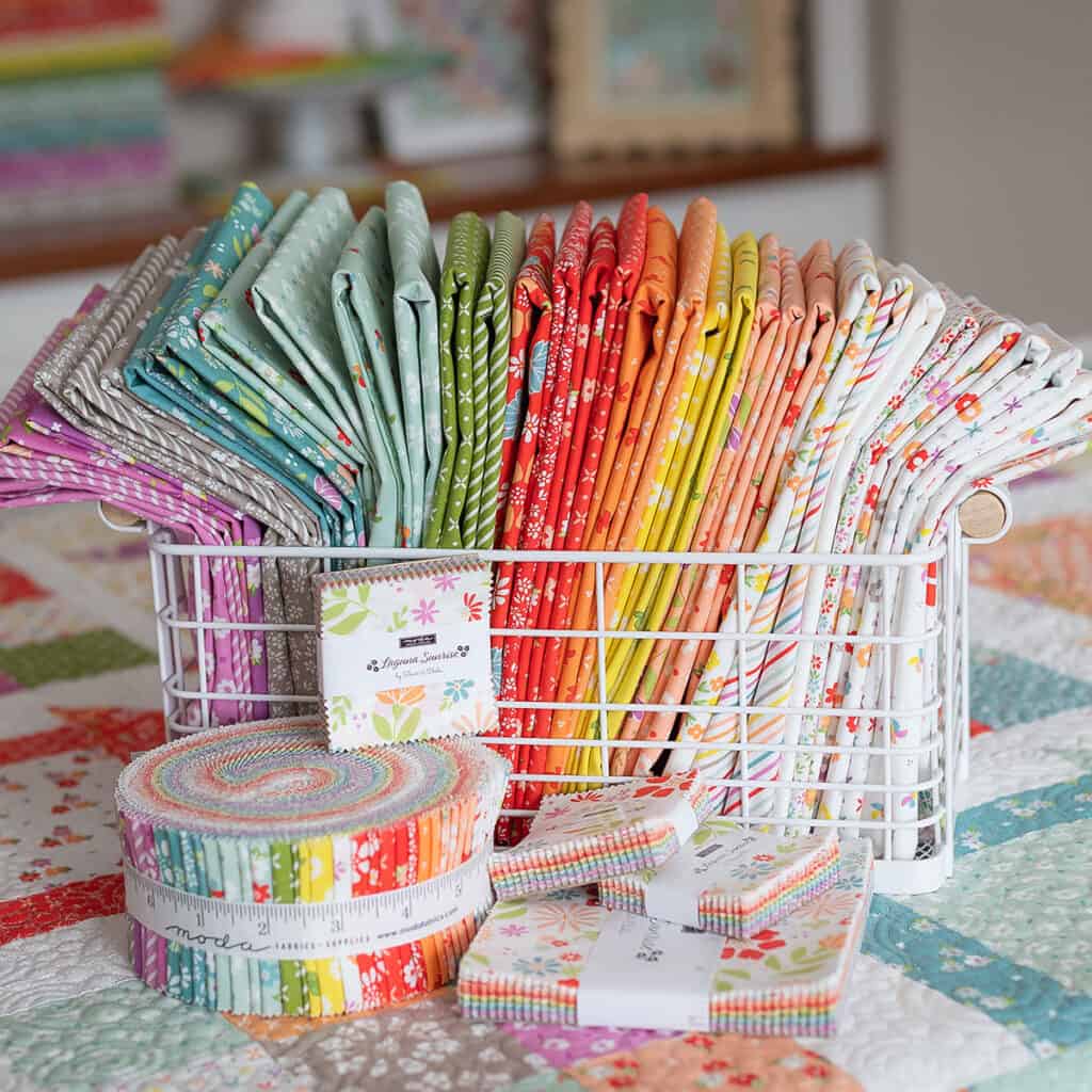 Laguna Sunrise fabric collection by Sherri & Chelsi for Moda Fabrics