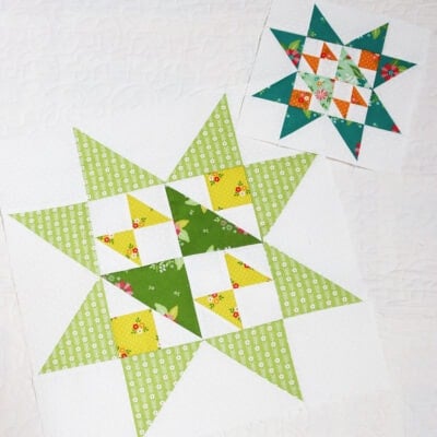 April Block of the Month Quilt Blocks by Sherri from A Quilting Life