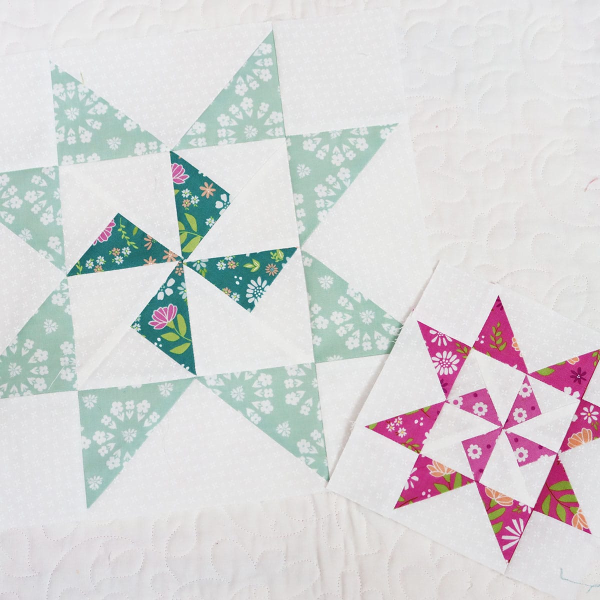 Moda Blockheads 5 blocks by Sherri McConnell of A Quilting Life