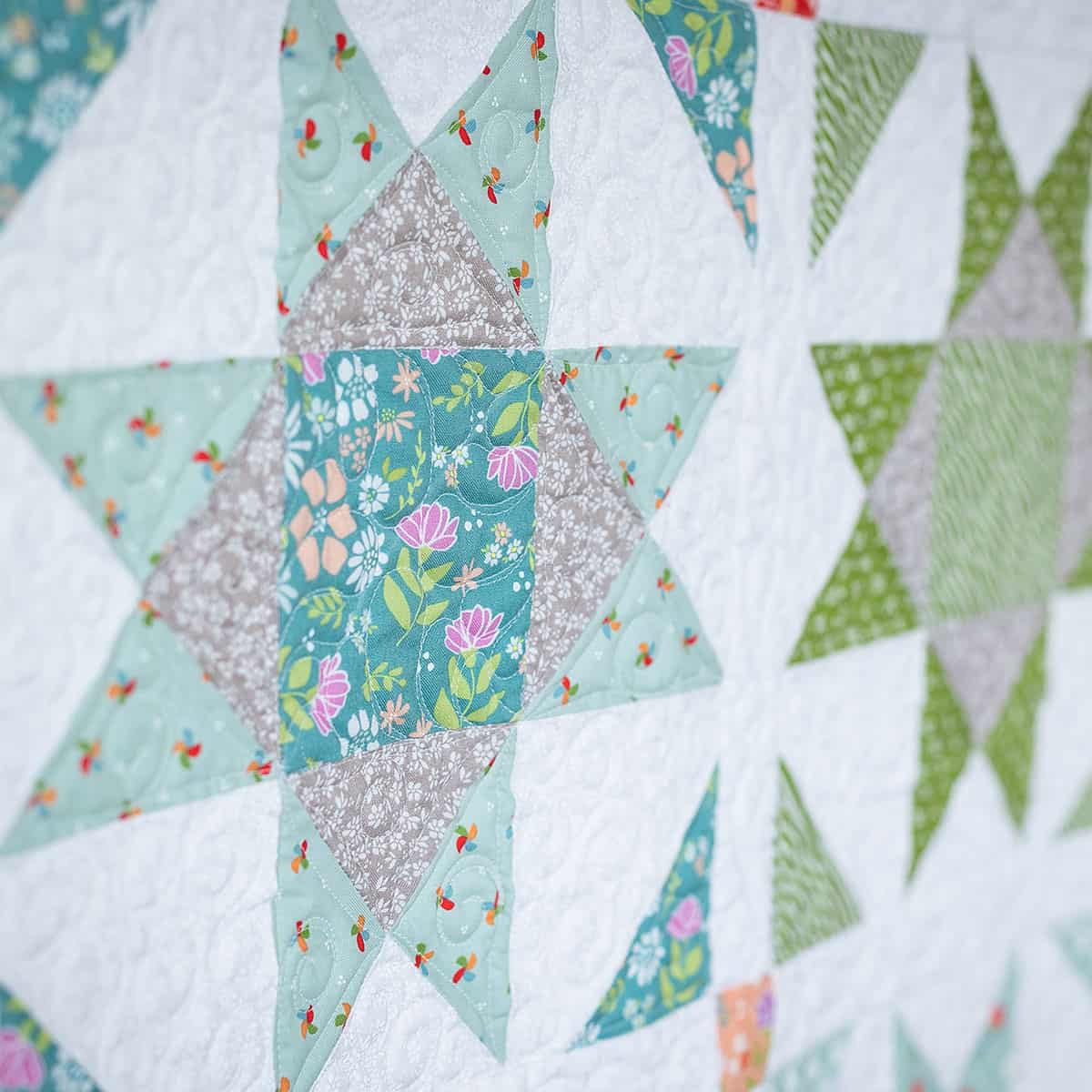 Shine Remix quilt by Sherri From A Quilting Life