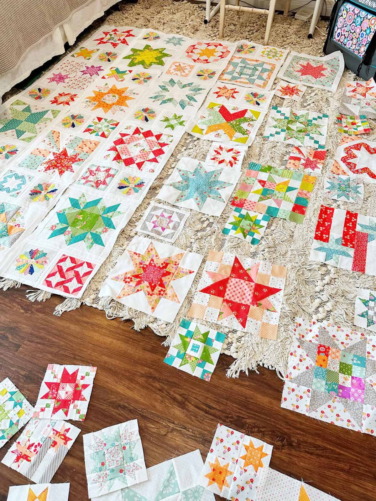 Blockheads 5 Blocks by Sherri McConnell of A Quilting Life