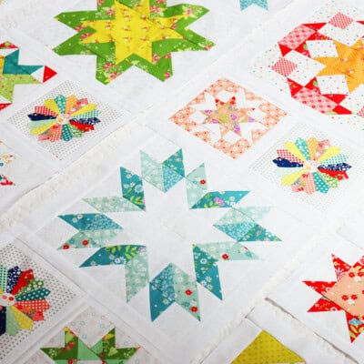 Blockheads 5 Blocks by Sherri McConnell of A Quilting Life