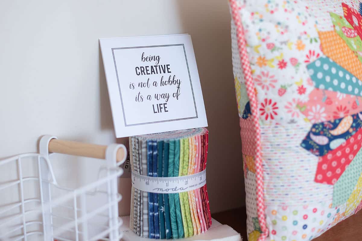 Being Creative is not a hobby, it's a way of Life sign 