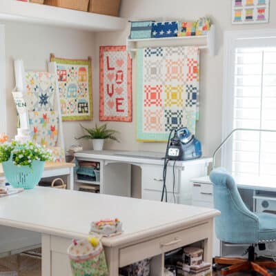 A Quilting Life Sewing Room