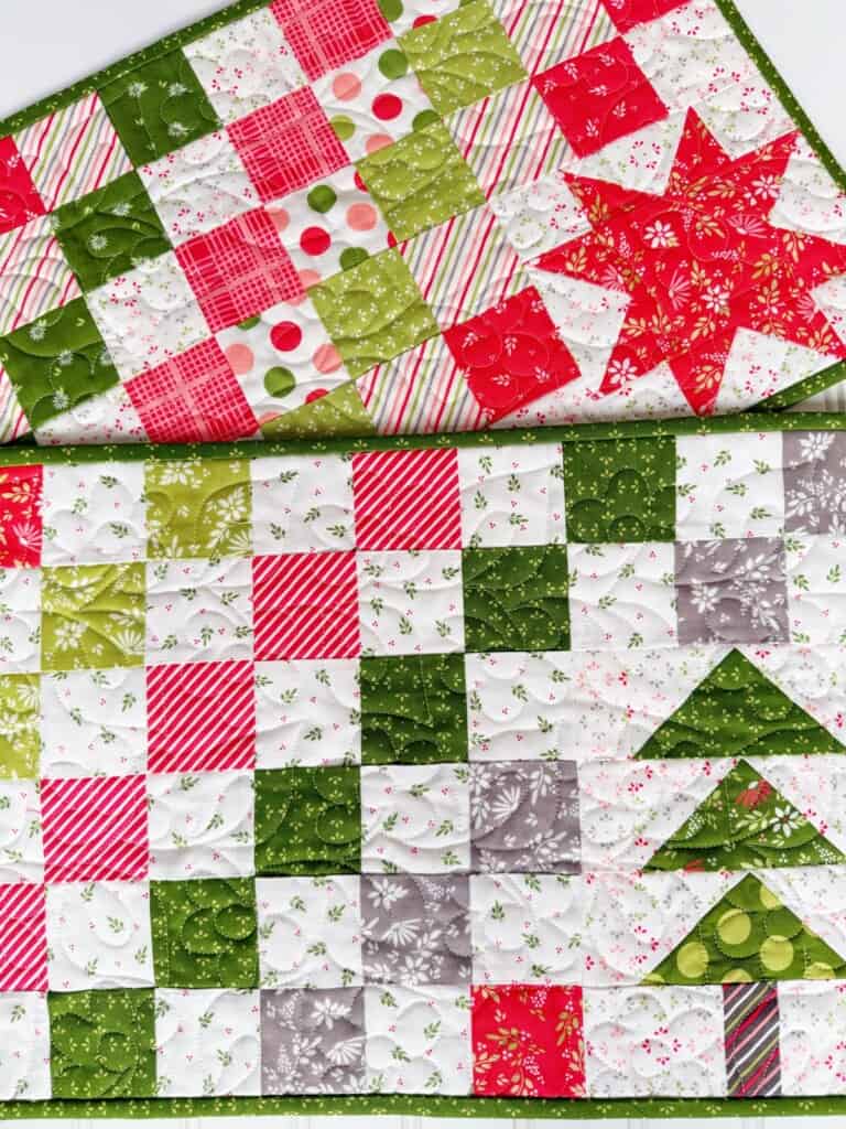 Christmas Placemats by Sherri from A Quilting Life
