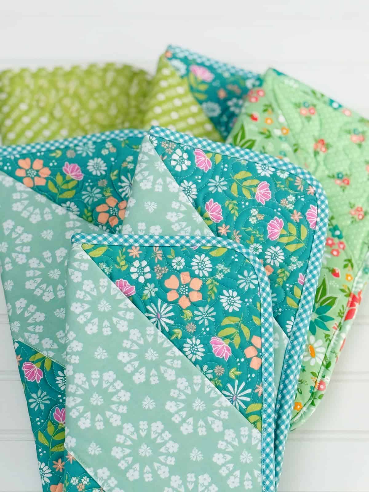 Quilted Curling Iron Cases by Sherri from A Quilting Life