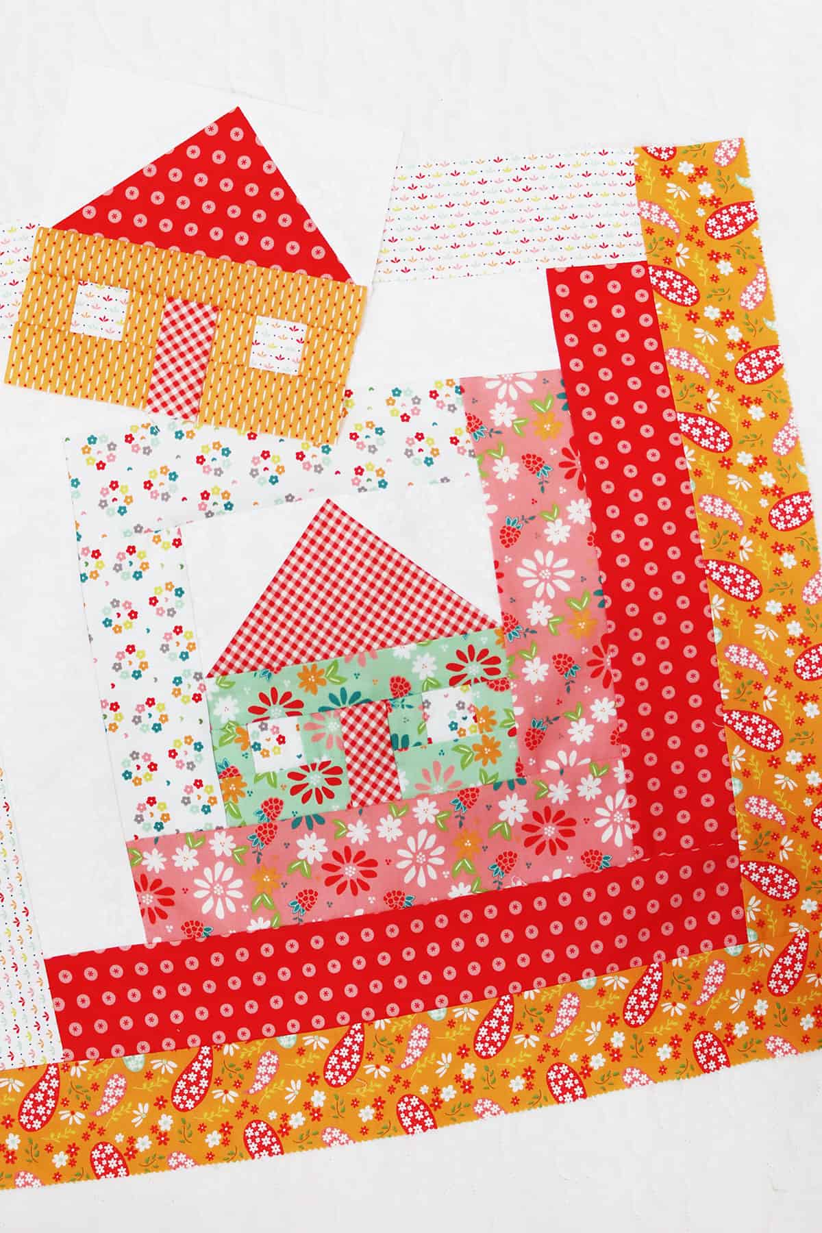 A Quilting Life 2025 Block of the Month January Blocks