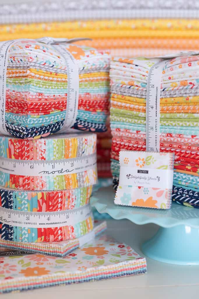 Simply Delightful fabrics by Sherri & Chelsi for Moda fabrics