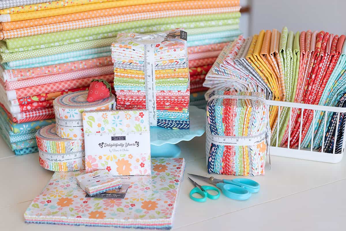 Delightfully Yours fabrics by Sherri & Chelsi for Moda