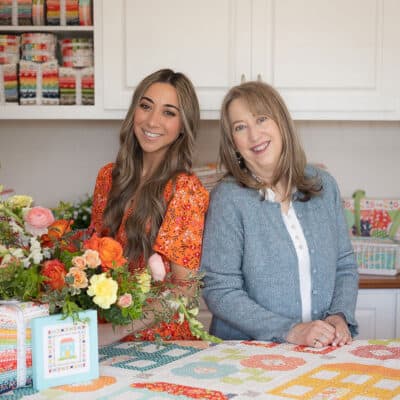 Chelsi Stratton of Chelsi Stratton Designs and Sherri McConnell of A Quilting Life