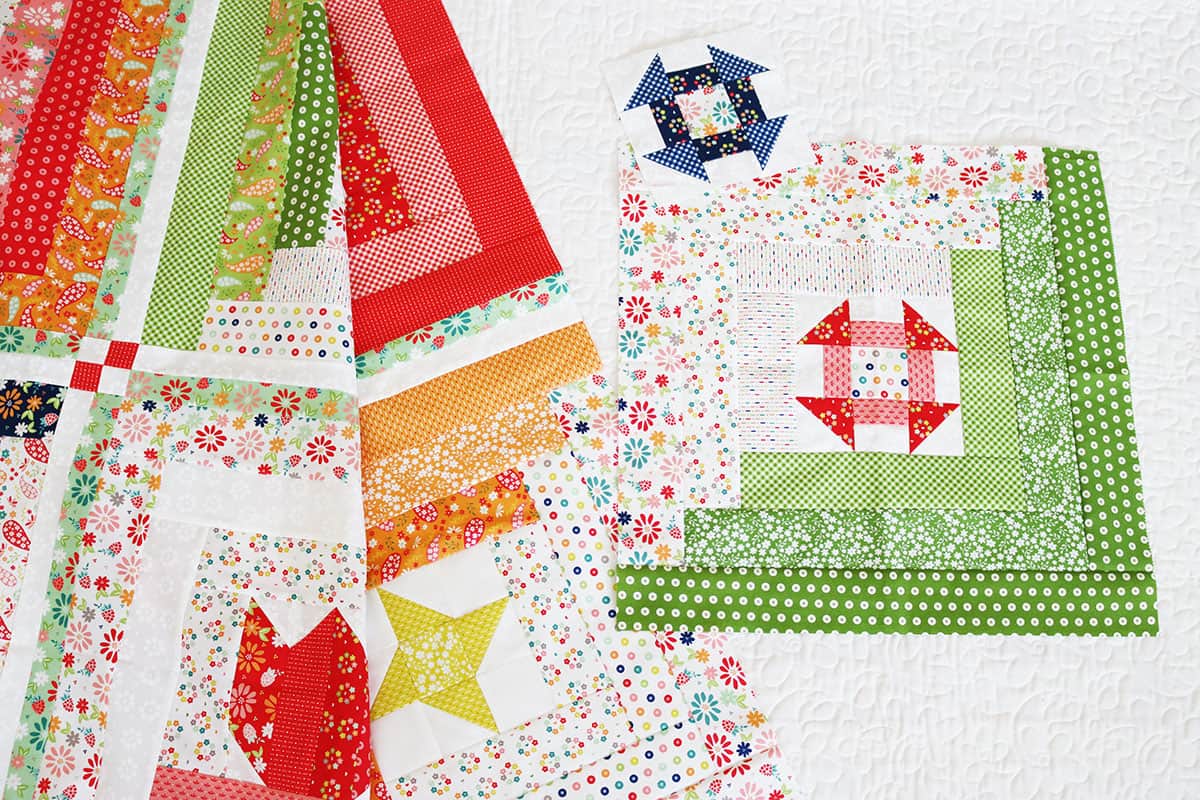 A Quilting Life Block of the Month blocks through July 2025