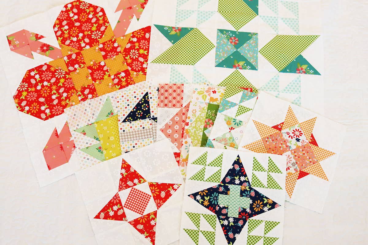 Moda Blockheads 6 blocks 1-10 by Sherri McConnell of A Quilting Life