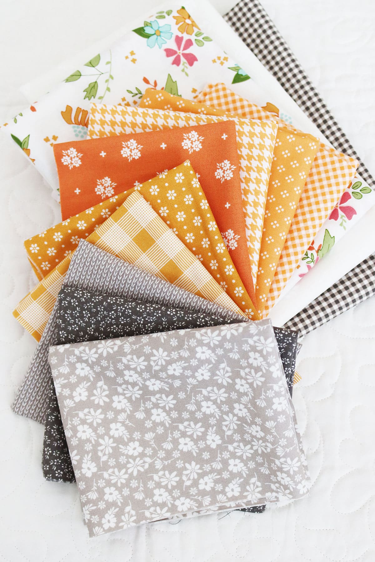 Fall fabrics by Sherri McConnell and Chelsi Stratton for Moda Fabrics