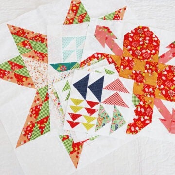 Moda Blockheads 6 blocks 1-12 by Sherri McConnell of A Quilting Life