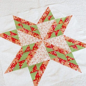 Moda Blockheads 6 Block 11 by Sherri of A Quilting Life