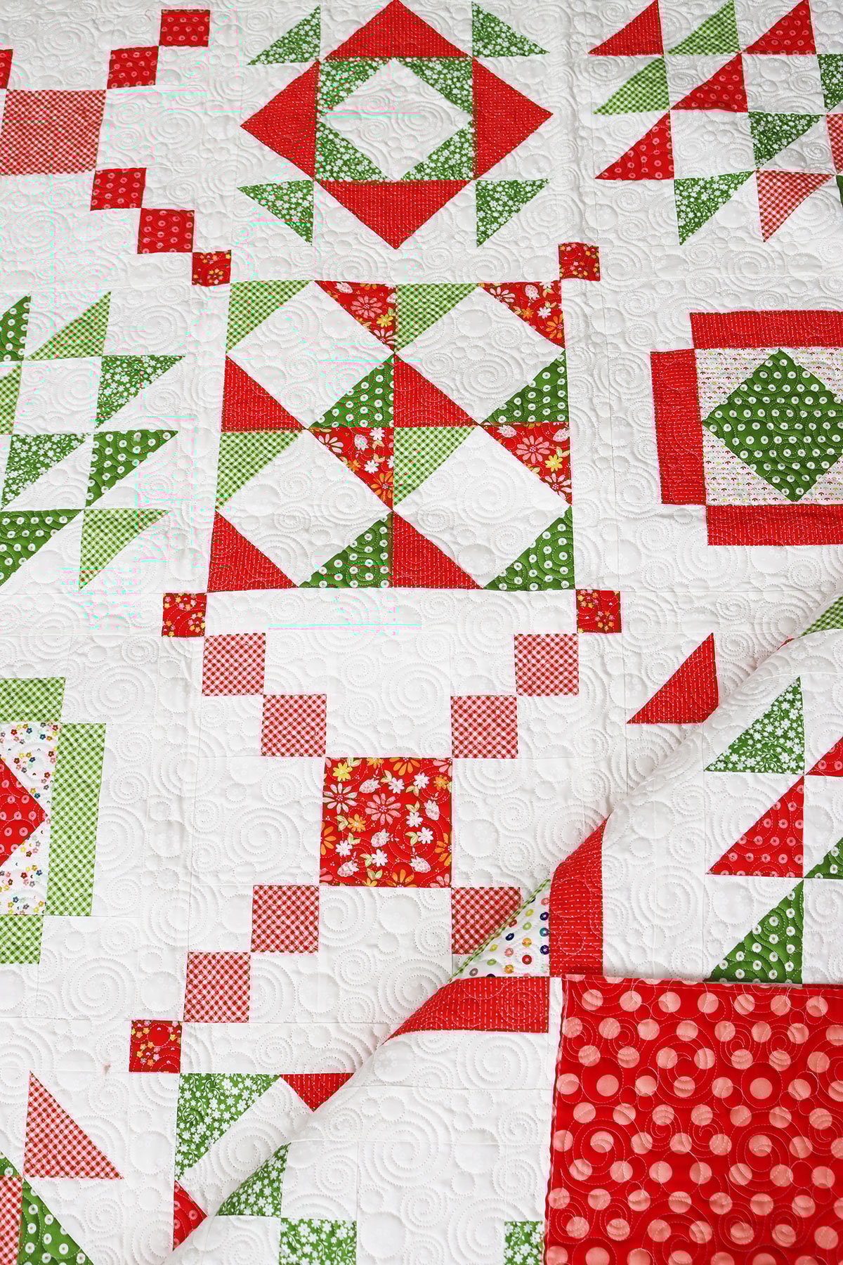 Brightly Sampler quilt from the Family Favorites book by Sherri McConnell and Chelsi Stratton
