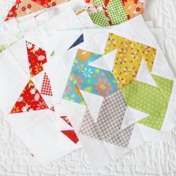 Moda Blockheads 6 Blocks by Sherri McConnell from A Quilting Life