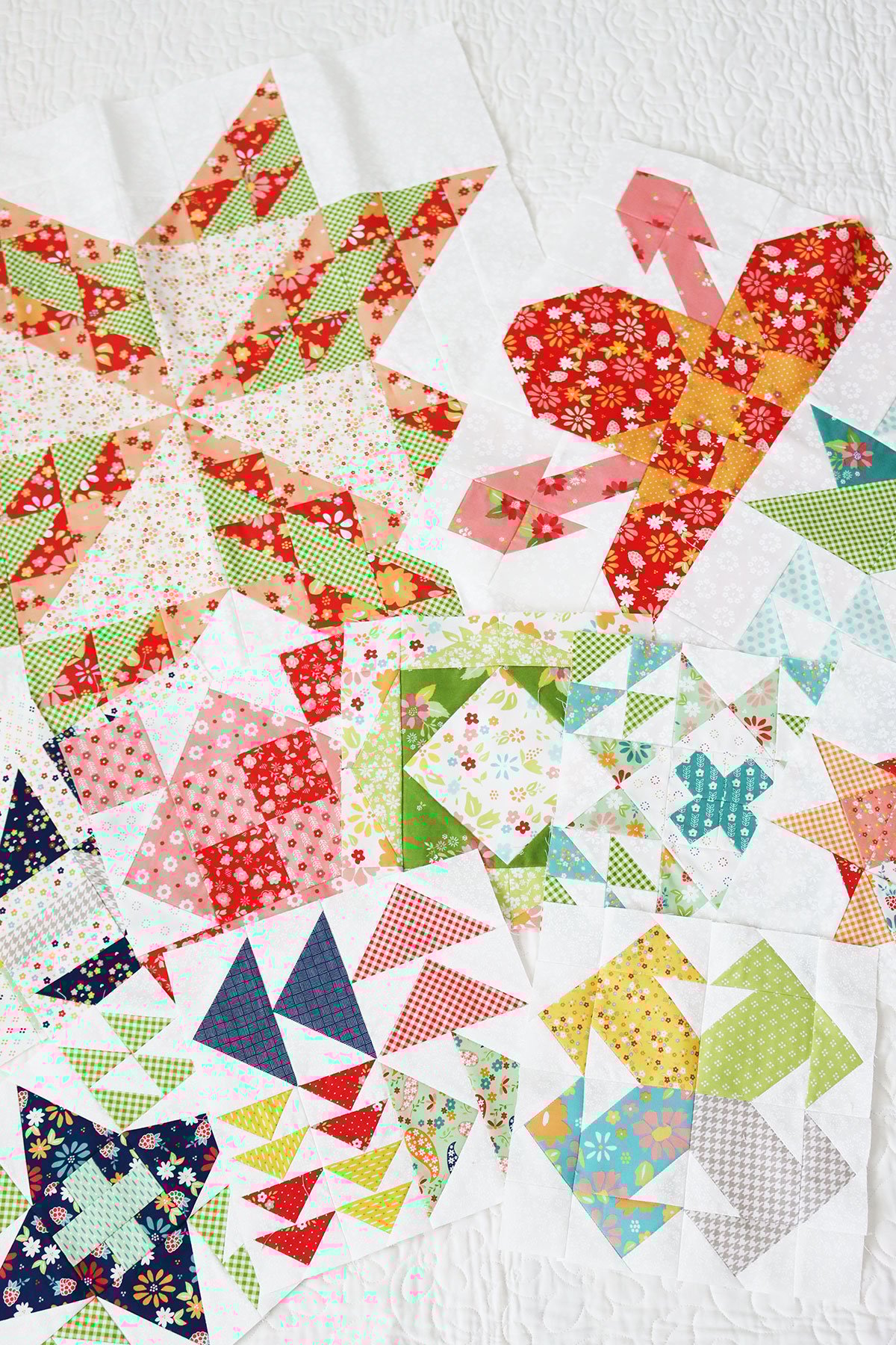 Moda Blockheads 6 Blocks by Sherri McConnell from A Quilting Life