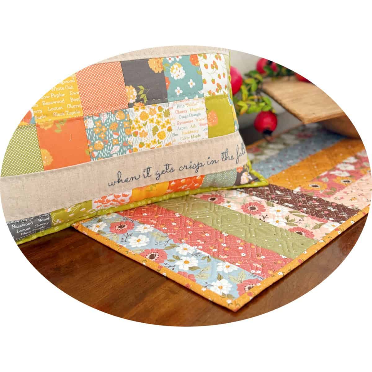 fall decor from Sherri at A Quilting Life