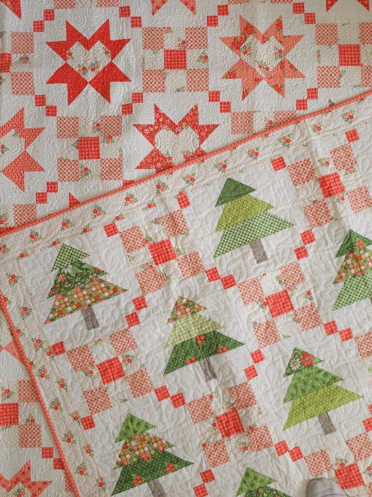 Patchwork Moments Hearts and Trees versions