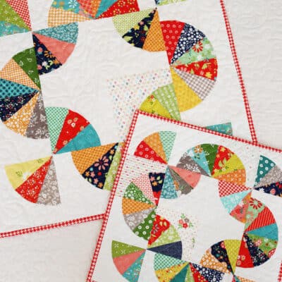 Mahalo and Mahalo Mini quilts by Sherri McConnell of A Quilting Life