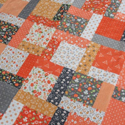 Cottage Charm Fat Quarter Quilt by Sherri from A Quilting Life