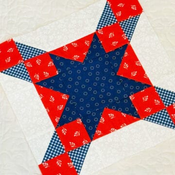 A Quilting Life Block of the Month January 2026 Block