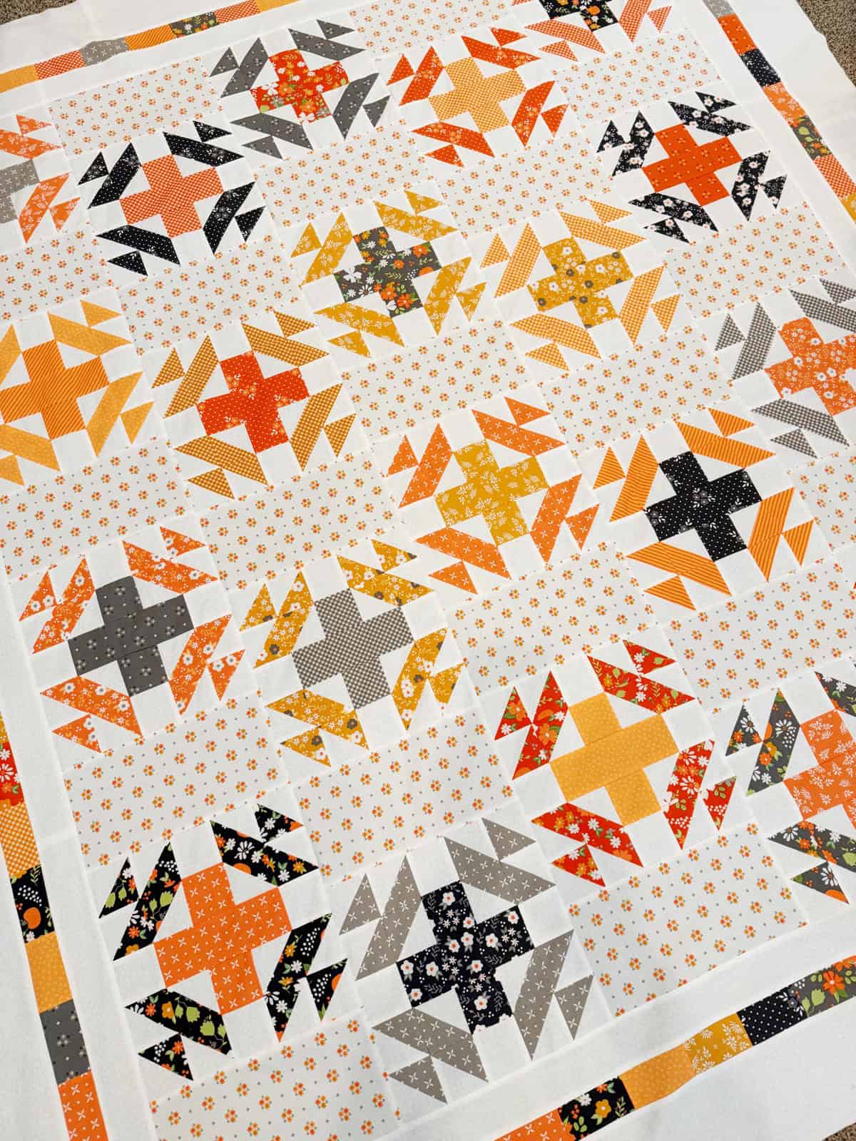 Crossroads quilt in Birch & Willow fabrics by Sherri from A Quilting Life