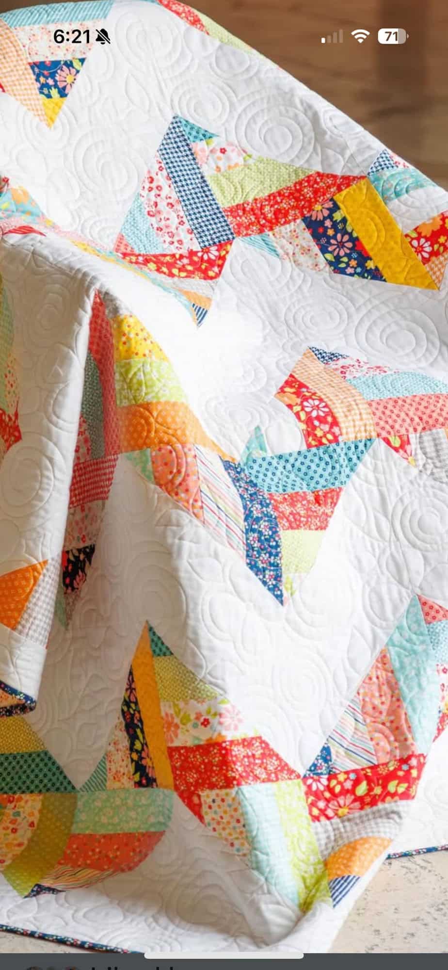 Cozy Quilt in Delightfully Yours + Free Jelly Roll Quilt Pattern - A ...