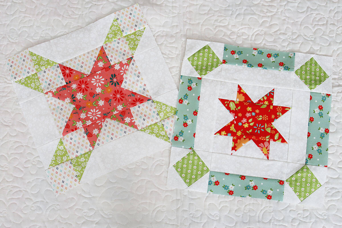 A Quilting Life Block of the Month January and February 2026 blocks