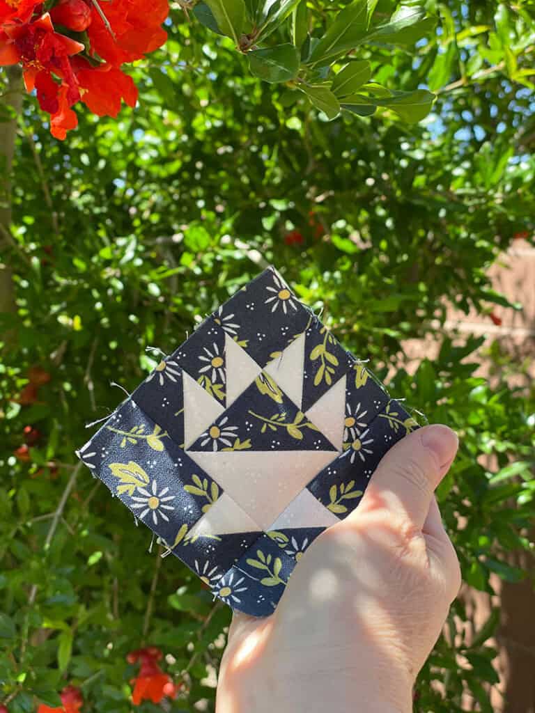 Sewcialites 2 block by Sherri of A Quilting Life